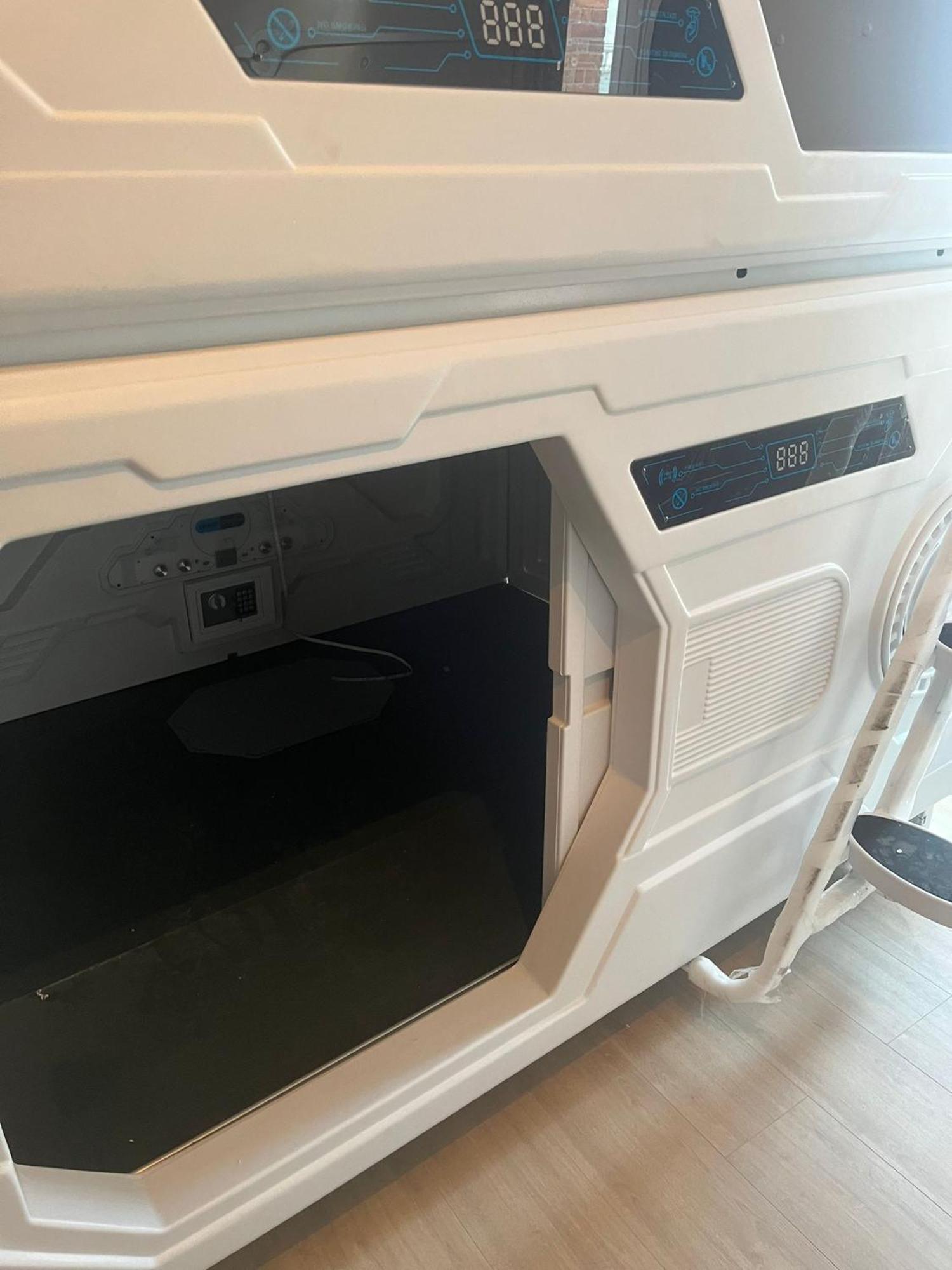 The Pod Capsule hotel *